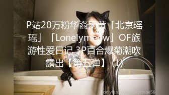 P站20万粉华裔网黄「北京瑶瑶」「Lonelymeow」OF旅游性爱日记 3P百合爆菊潮吹露出【第五弹】 (1)