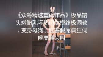 《众筹精选重磅作品》极品馒头嫩鲍乳环热门女模终极调教，变身母狗，肛塞假屌疯狂伺候高潮尖叫