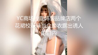 YC商场抄底韩装品牌店两个花裙校花妹当众换衣露出诱人的白内